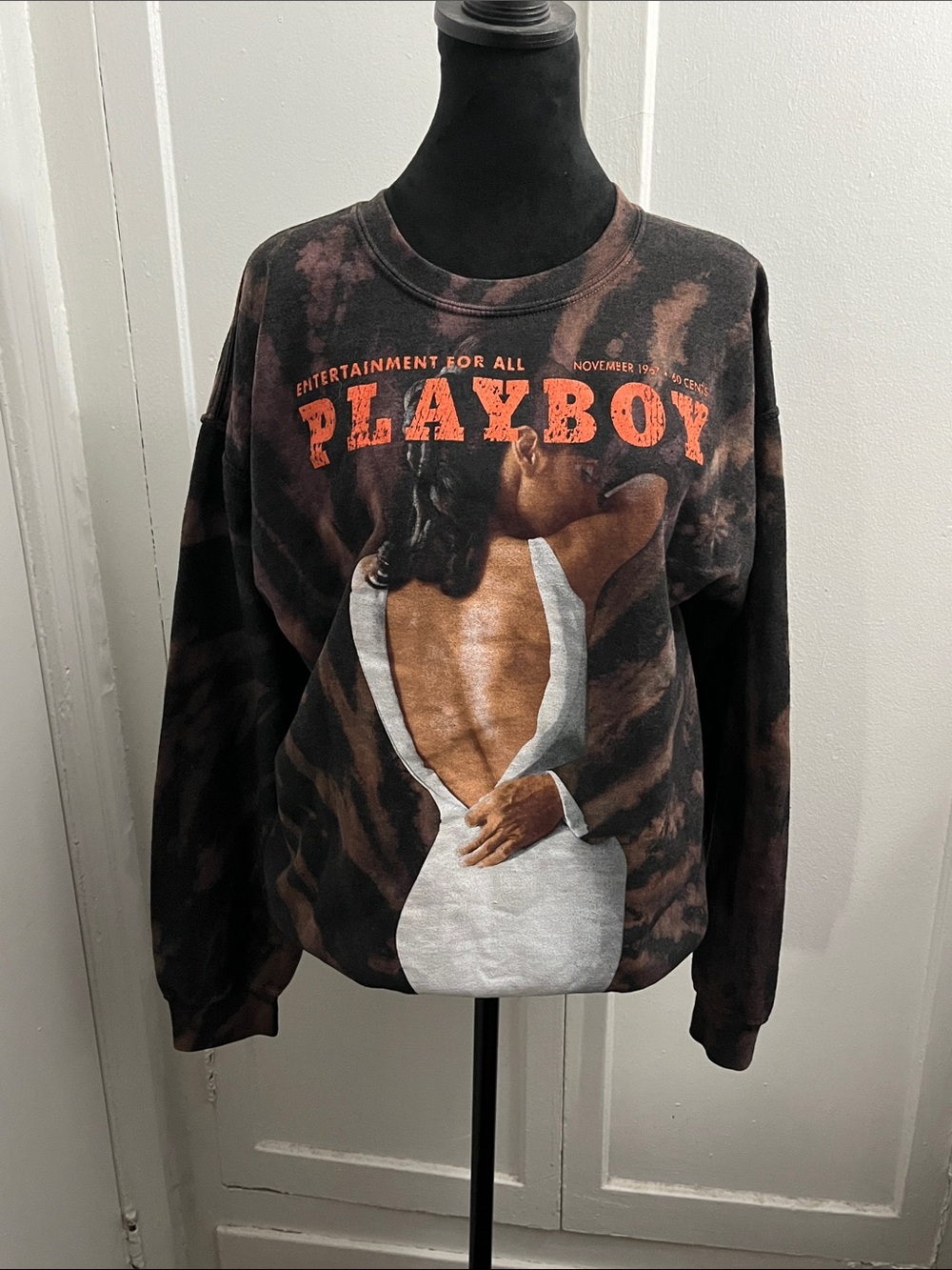 Vintage style Playboy Playmate November 1966 Cover Sweatshirt.